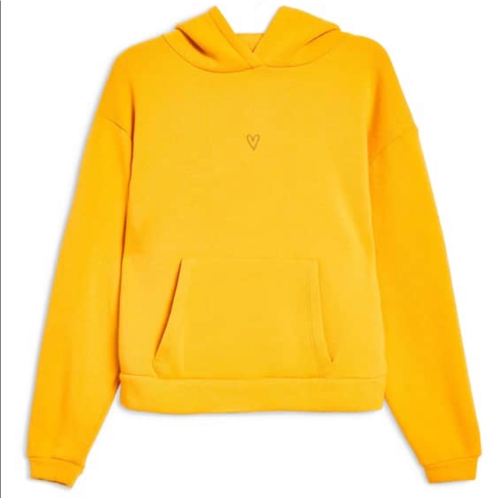 Top Shop heart hoodie